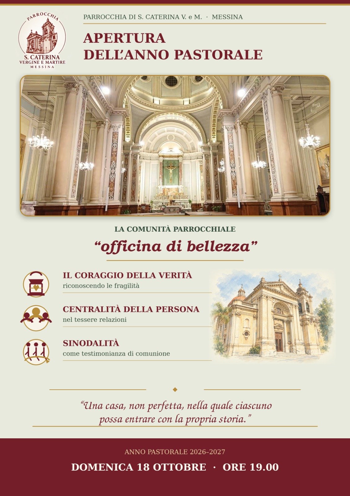 Apertura Anno Pastorale