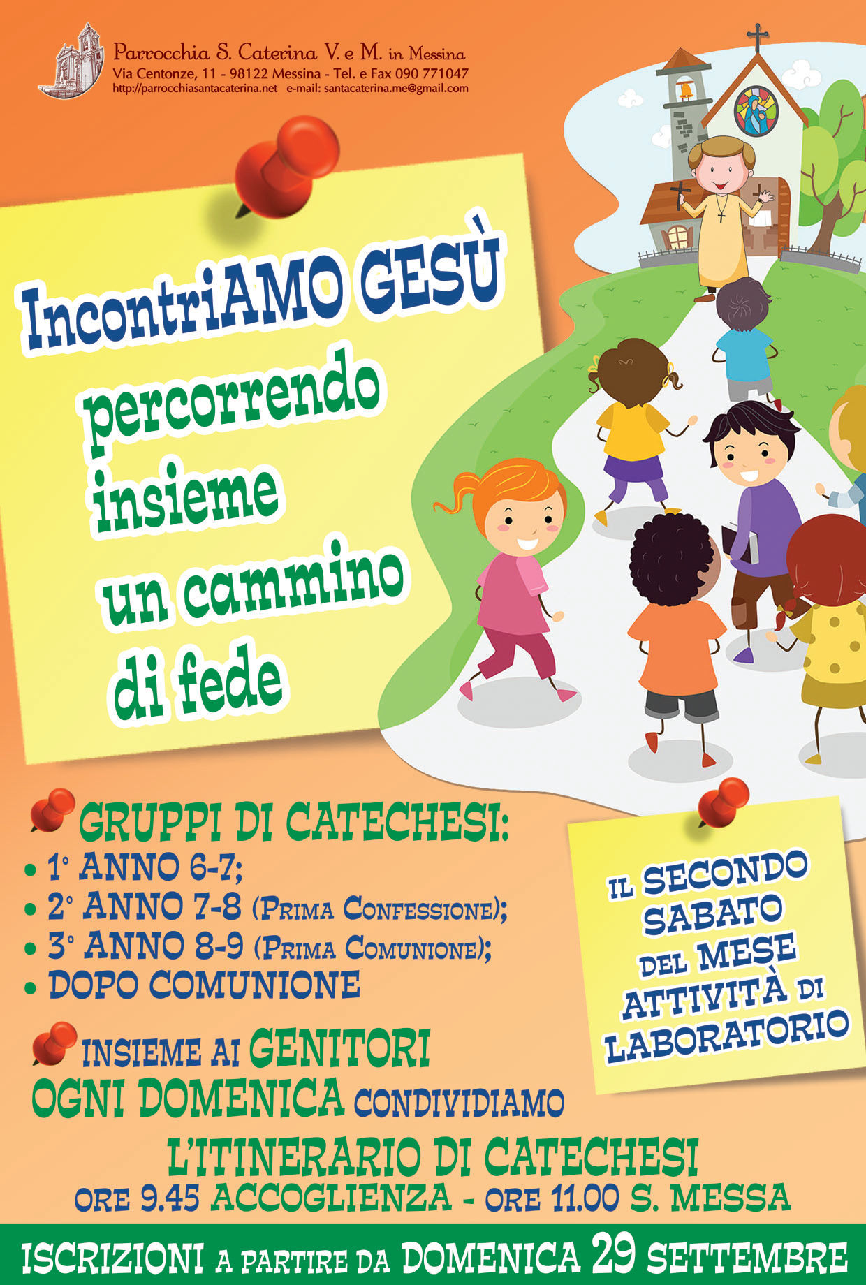 Locandina del catechismo