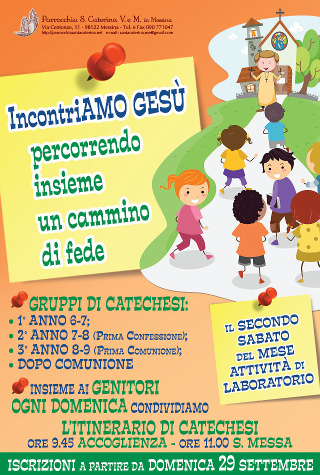 Locandina del catechismo